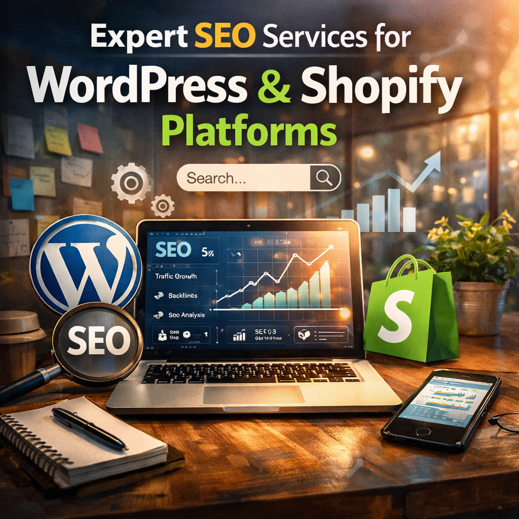 SEO Services for WordPress and Shopify